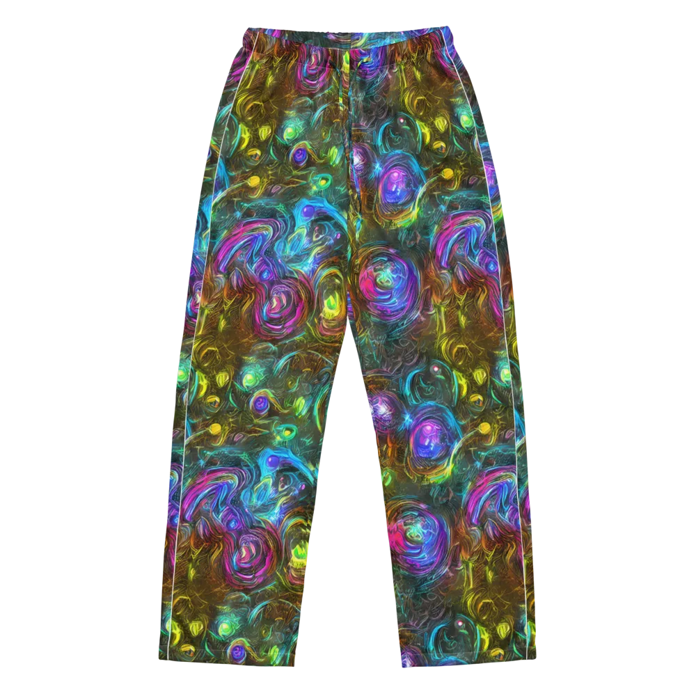 Chromatic Wildflower on Women's Pajama Pants — Front