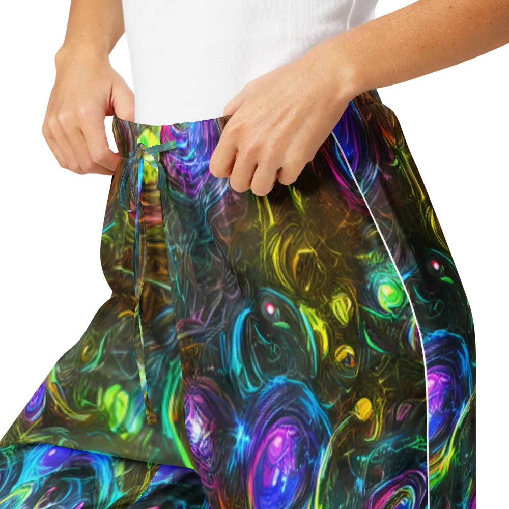 Chromatic Wildflower on Women's Pajama Pants — Product details