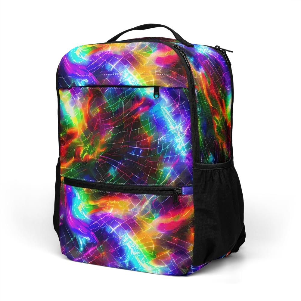 Shattered Spectrum on Utility Backpack — Left Front