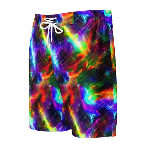 Shattered Spectrum on a Men's Board Shorts