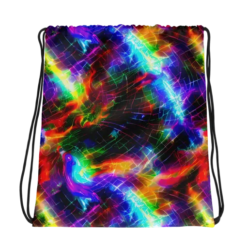 Shattered Spectrum on a Drawstring Bag