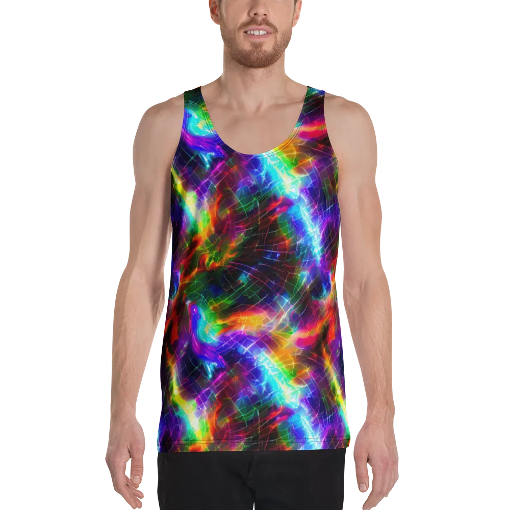 Shattered Spectrum on Men's Tank Top — Front