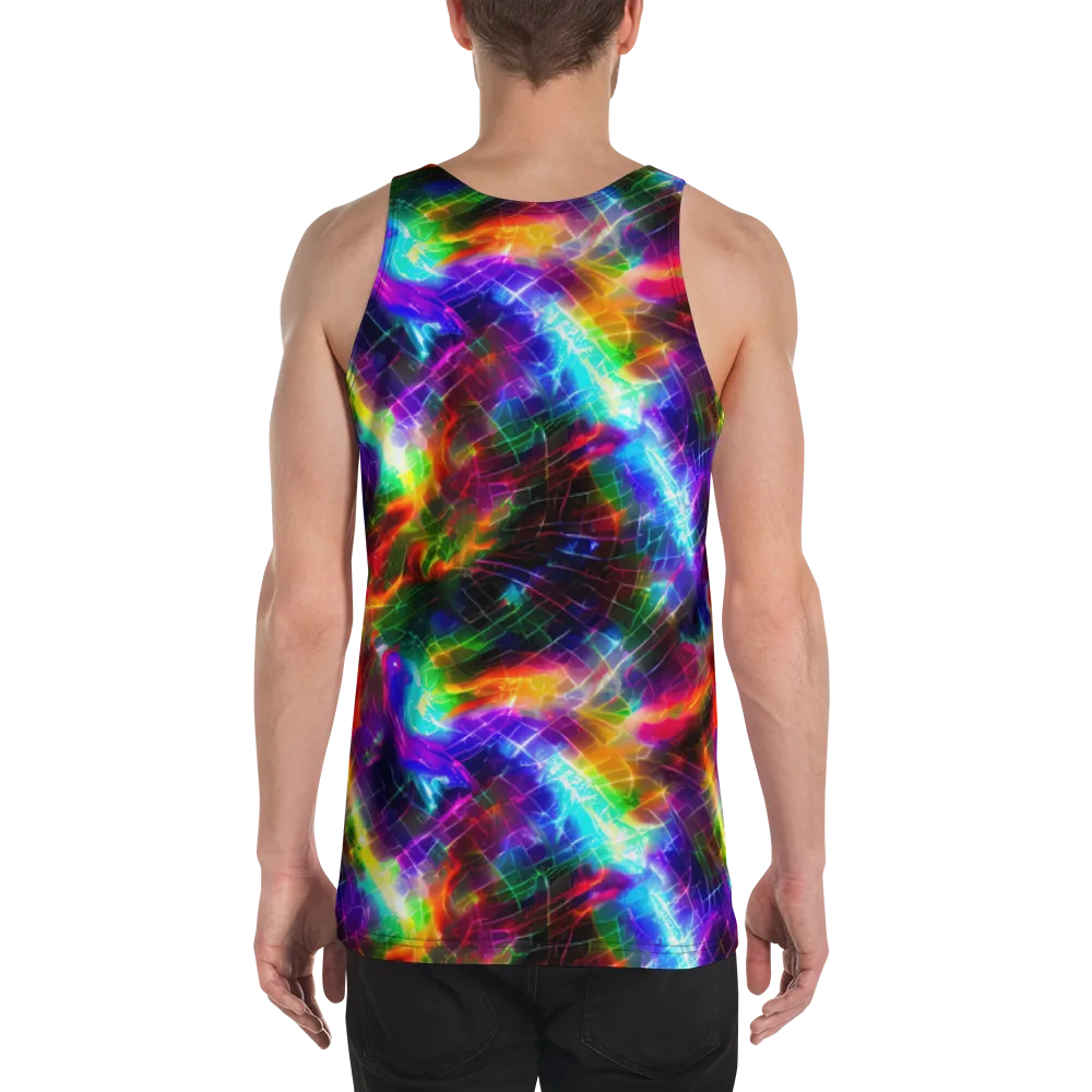 Shattered Spectrum on Men's Tank Top — Back