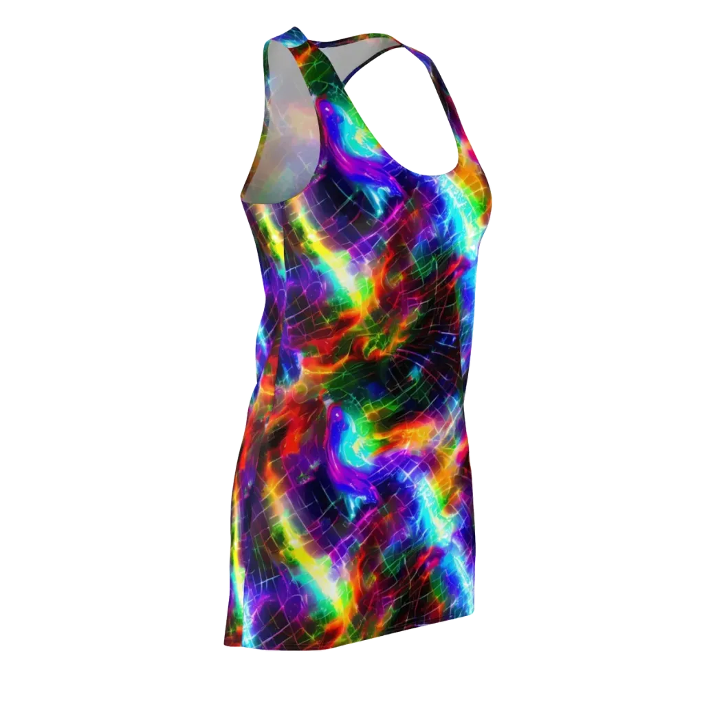 Shattered Spectrum on Racerback Dress — Front Side