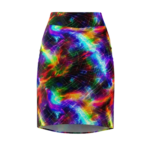 Shattered Spectrum on a Pencil Skirt