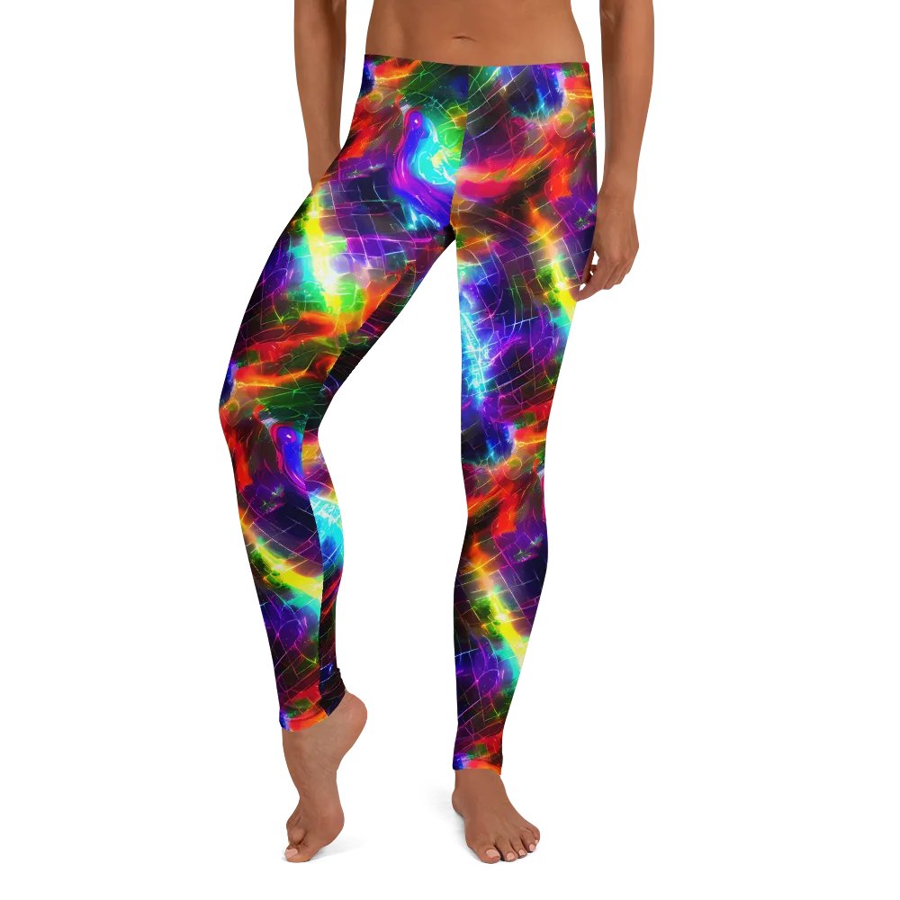 Shattered Spectrum on Leggings — Front