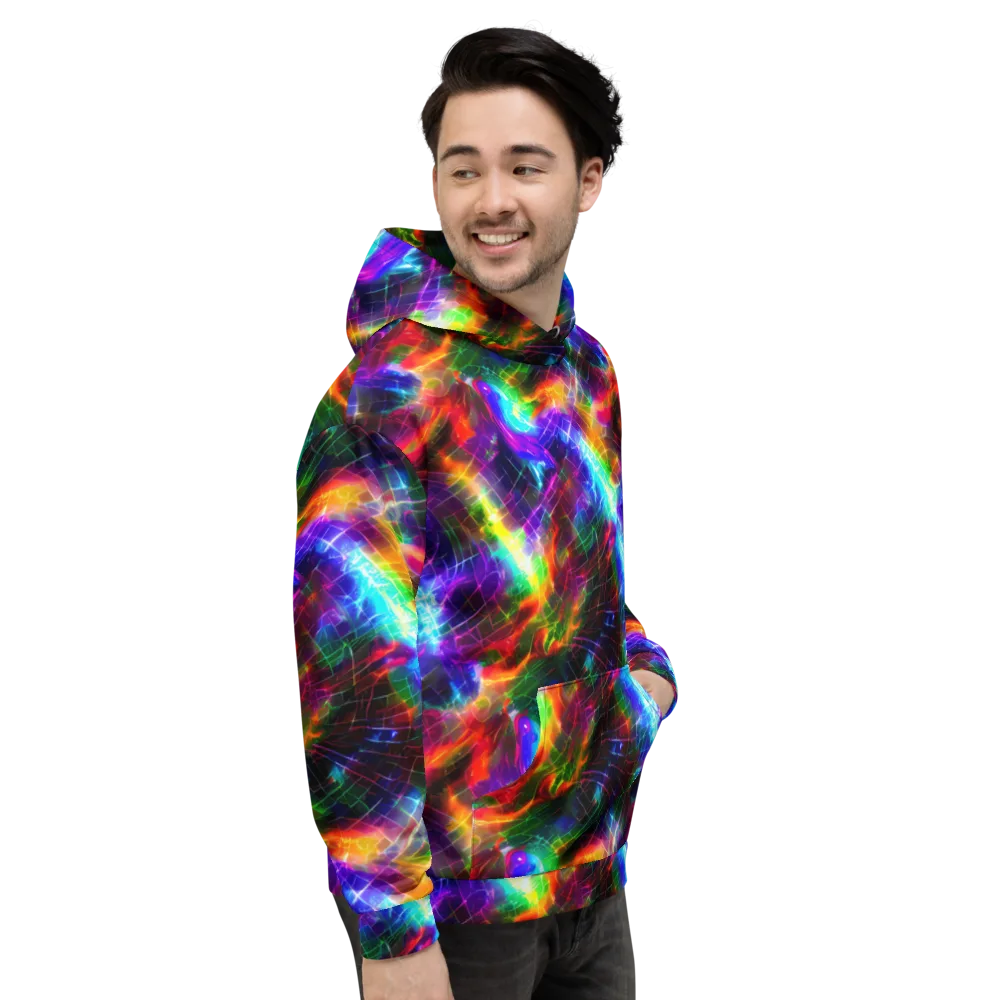 Shattered Spectrum on Hoodie — Right