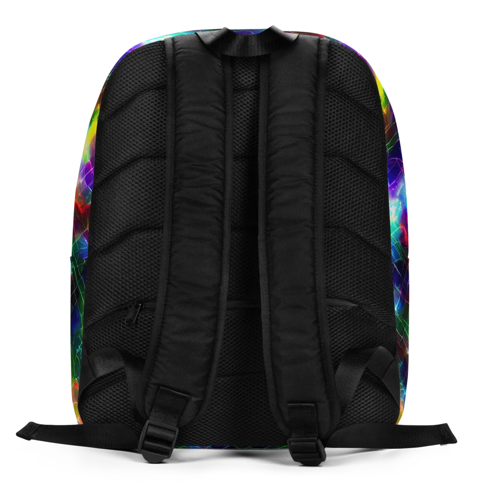 Shattered Spectrum on Minimalist Backpack — Back