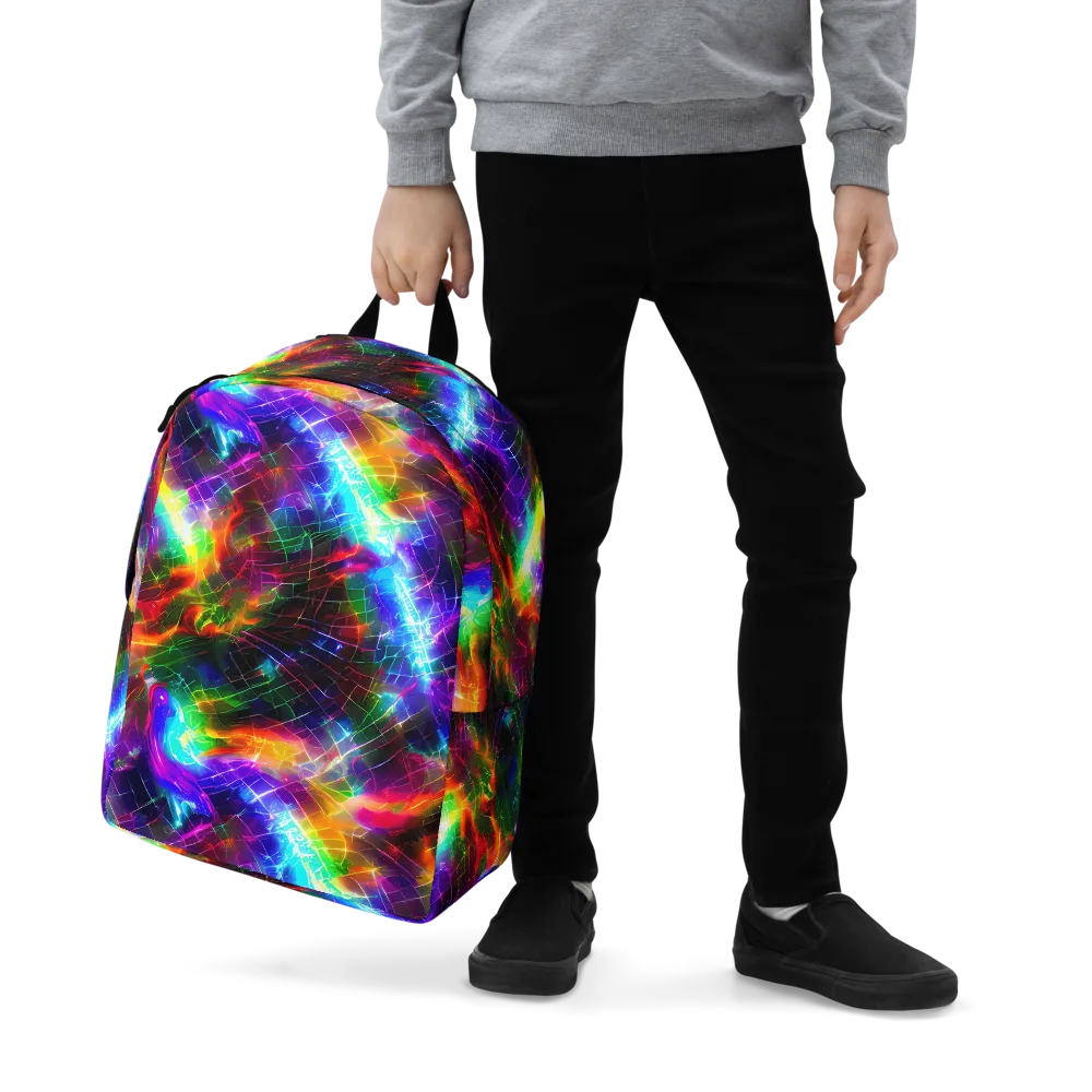 Shattered Spectrum on Minimalist Backpack — Zoomed-in