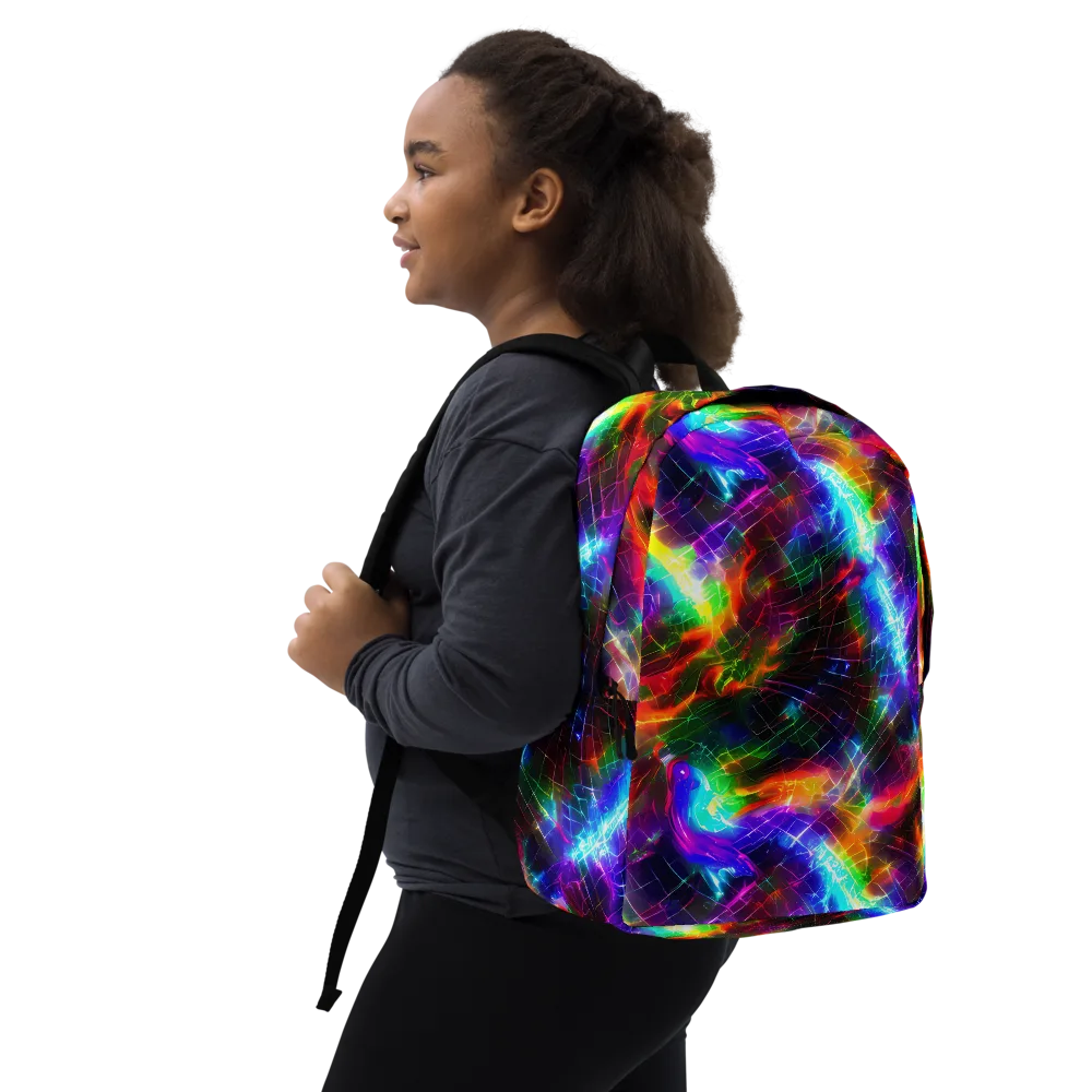 Shattered Spectrum on Minimalist Backpack — Right Front