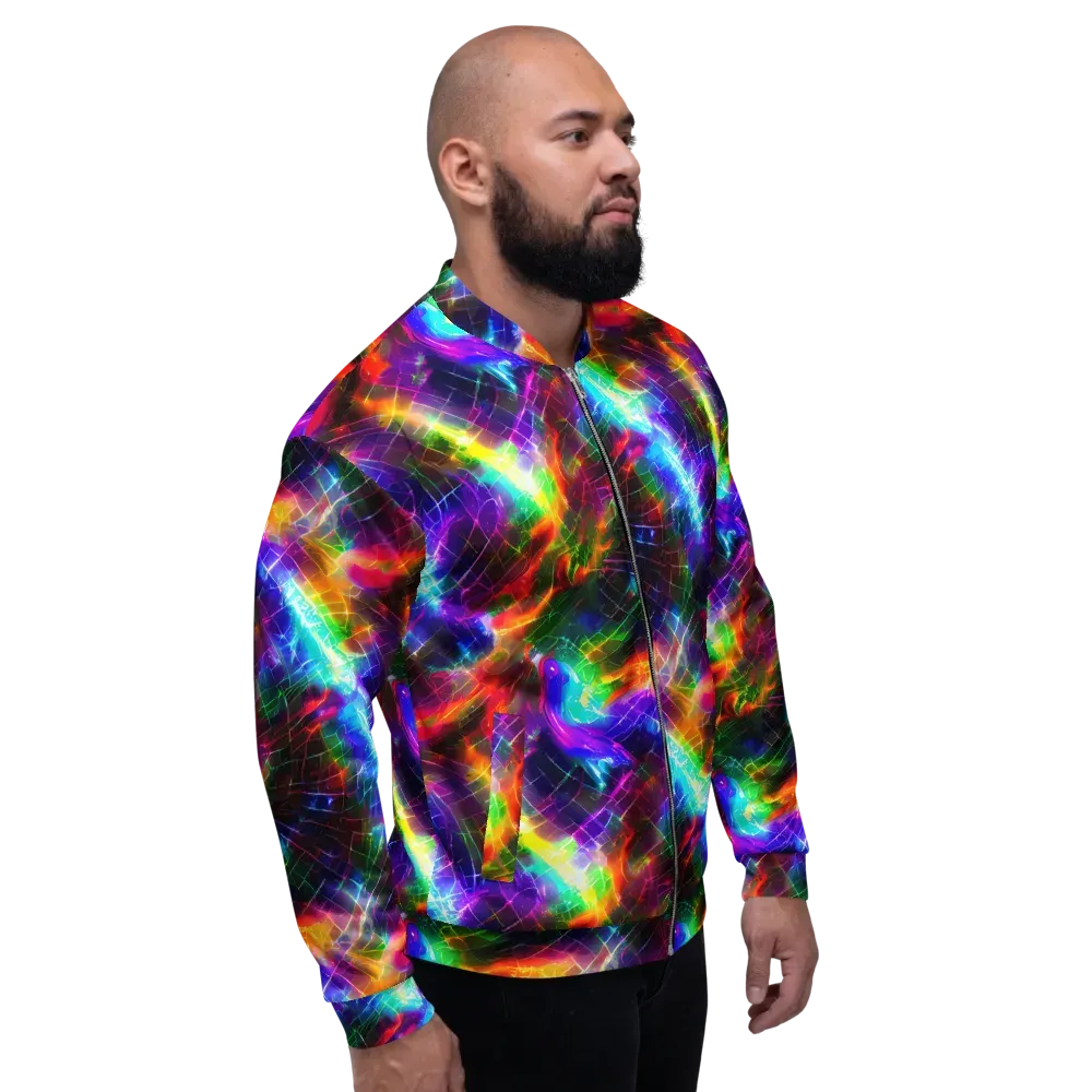 Shattered Spectrum on Bomber Jacket — Right