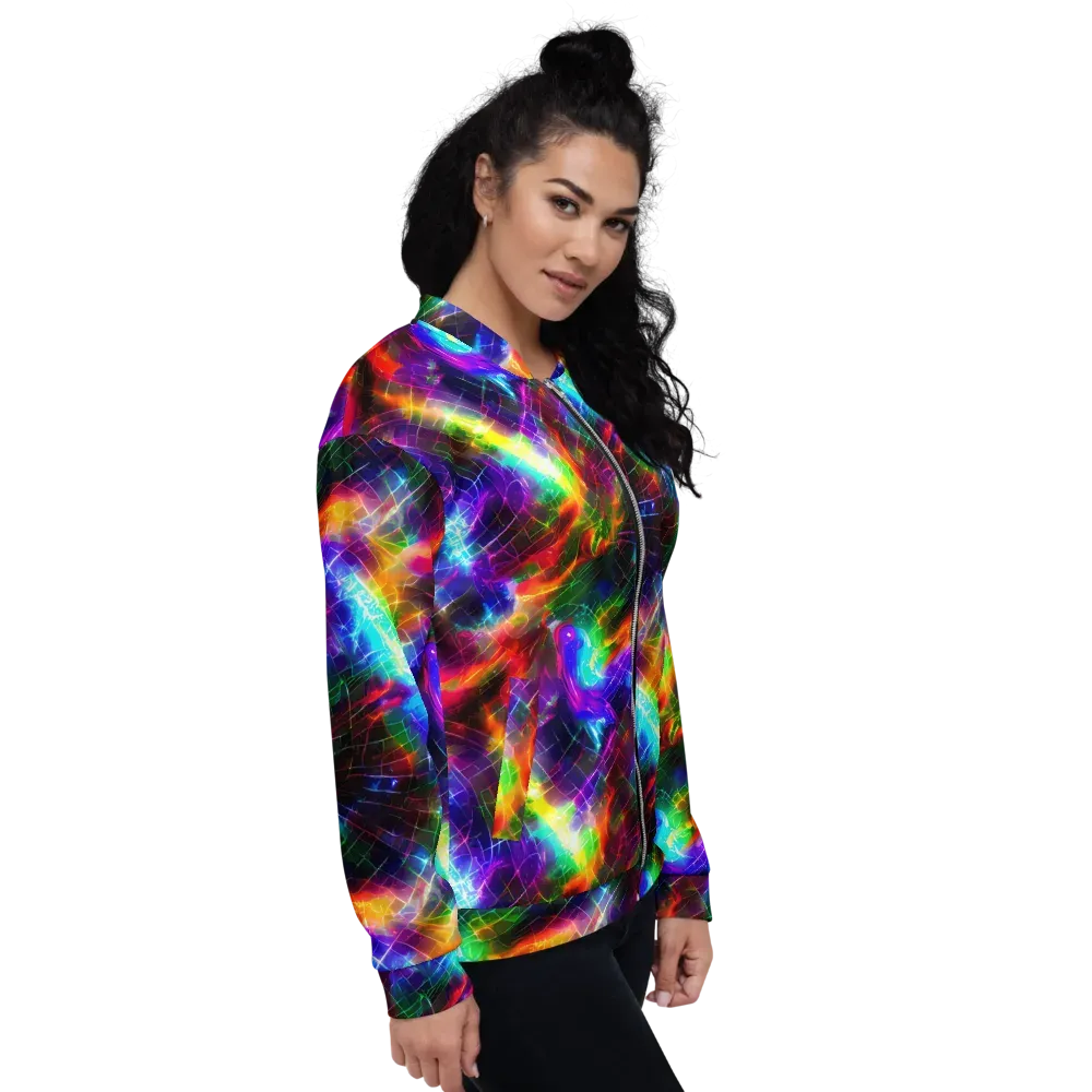 Shattered Spectrum on Bomber Jacket — Right