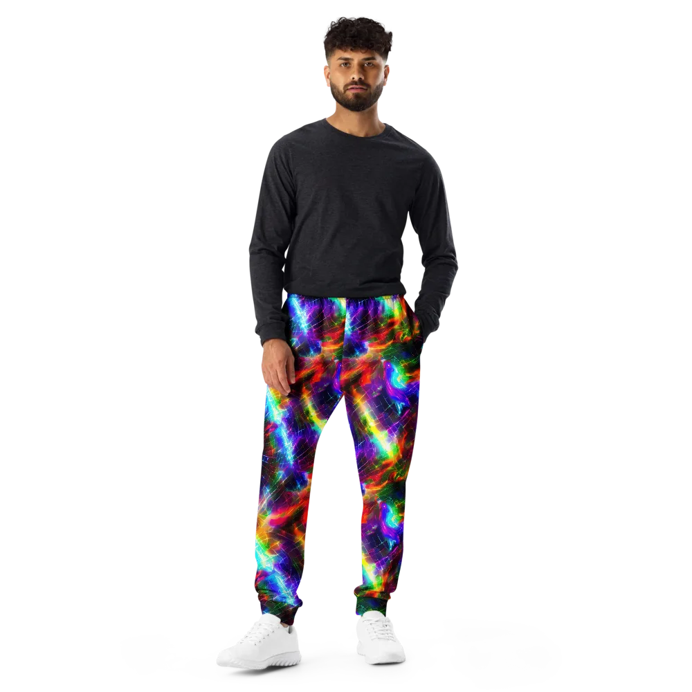 Shattered Spectrum on Men's Joggers — Front
