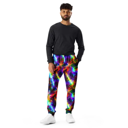 Shattered Spectrum on a Men's Joggers