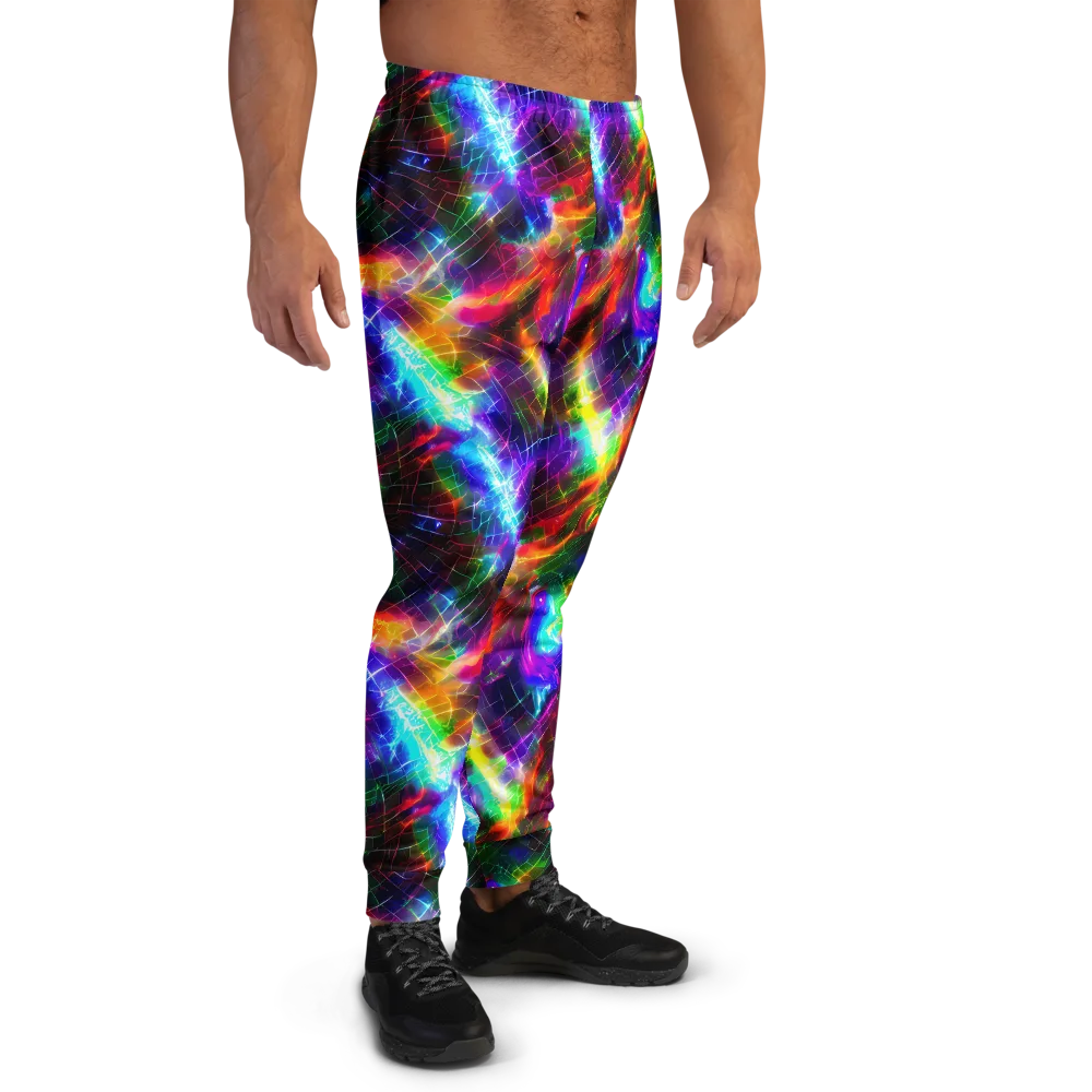 Shattered Spectrum on Men's Joggers — Right