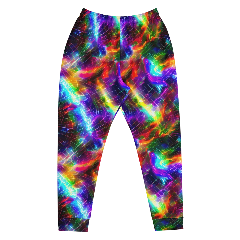 Shattered Spectrum on Men's Joggers — Front