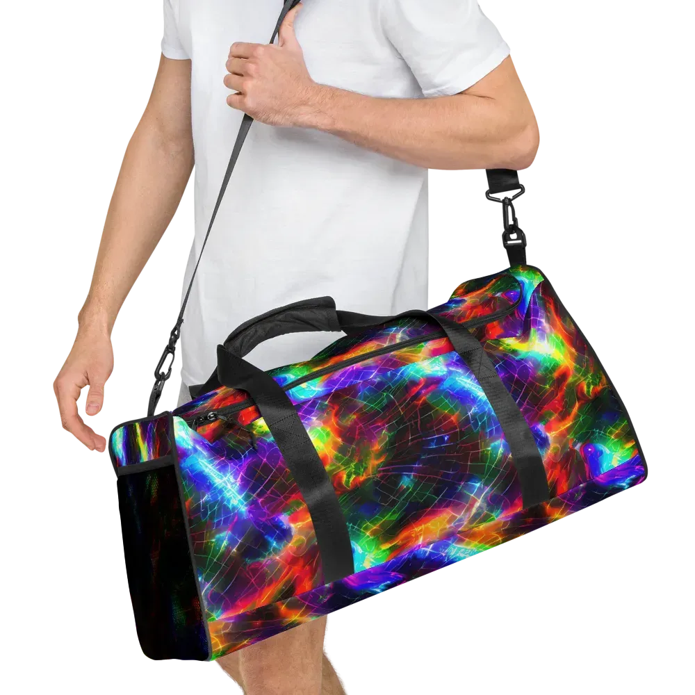 Shattered Spectrum on Duffle Bag — Right Front