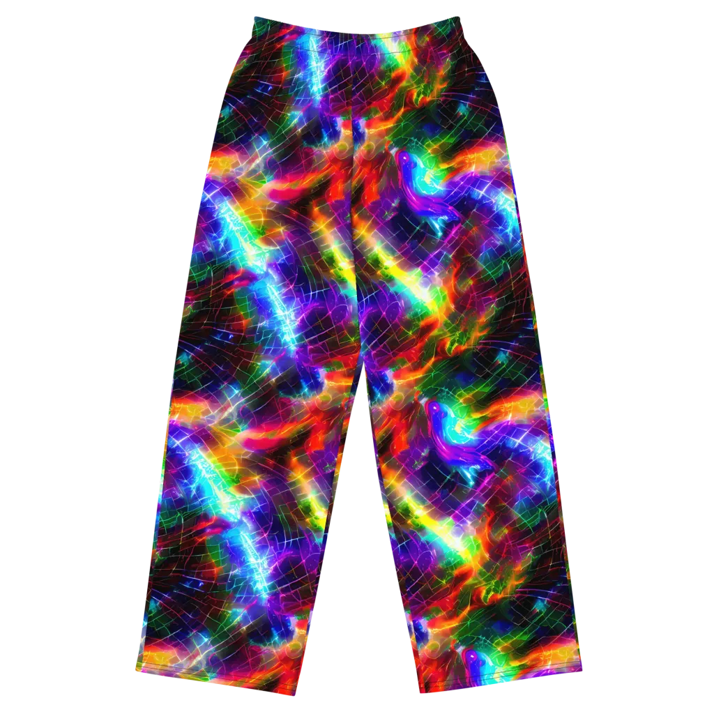 Shattered Spectrum on Wide-Leg Pants — Front