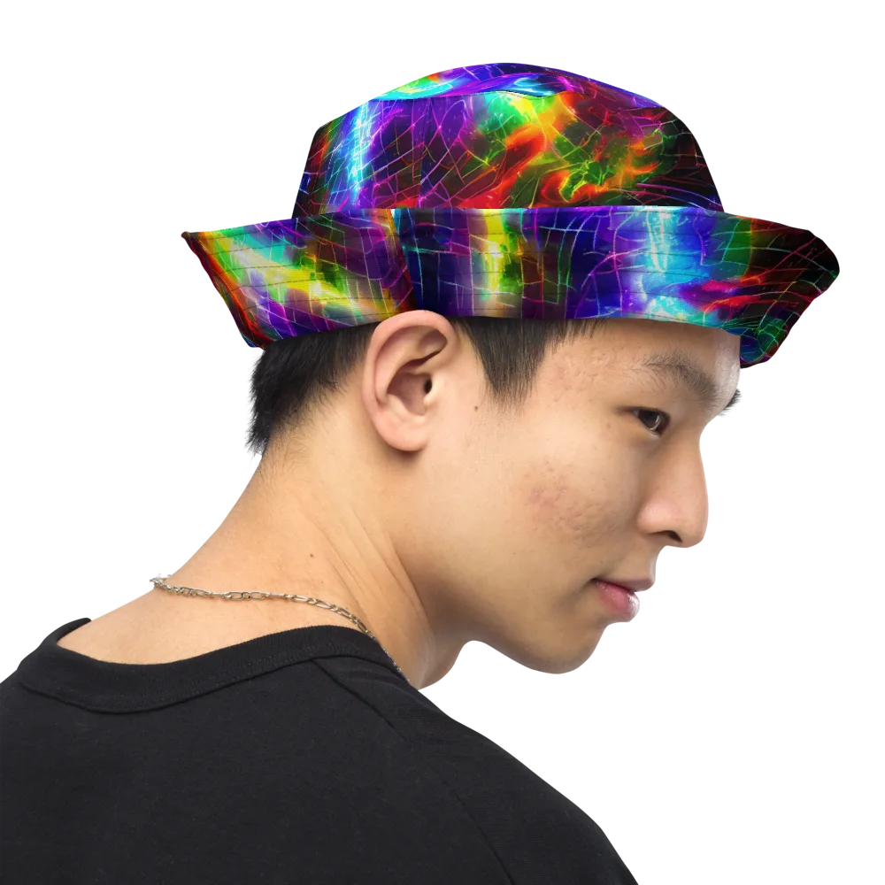 Shattered Spectrum on Reversible Bucket Hat — Right Outside