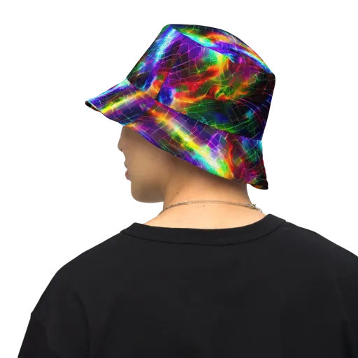 Shattered Spectrum on a Reversible Bucket Hat