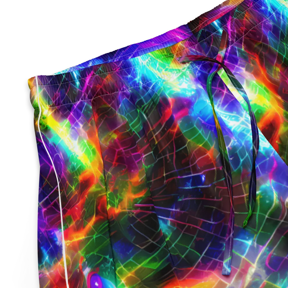 Shattered Spectrum on Women's Pajama Shorts — Product details