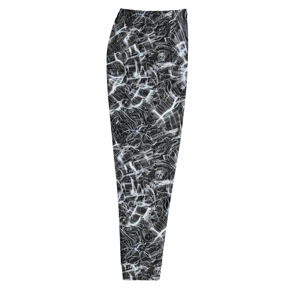 Silver Static on Men's Joggers — Right