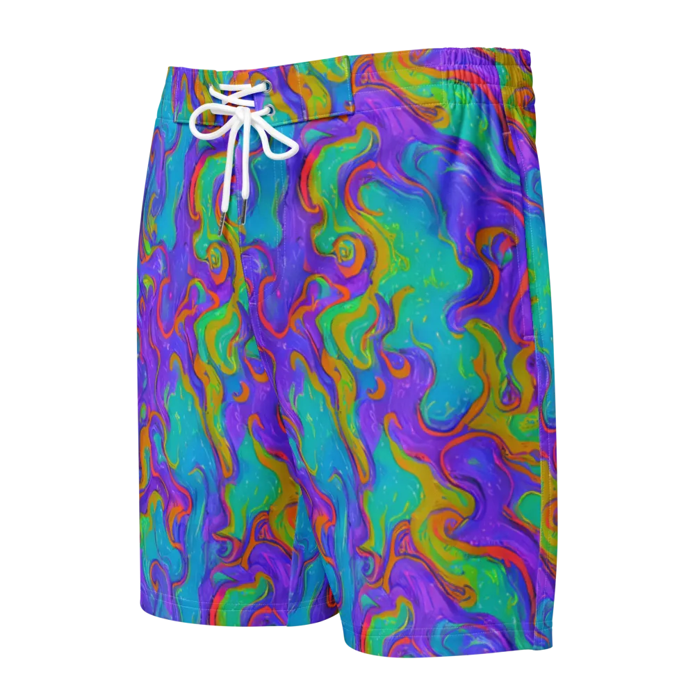 Aurora Fever on Men's Board Shorts — Front