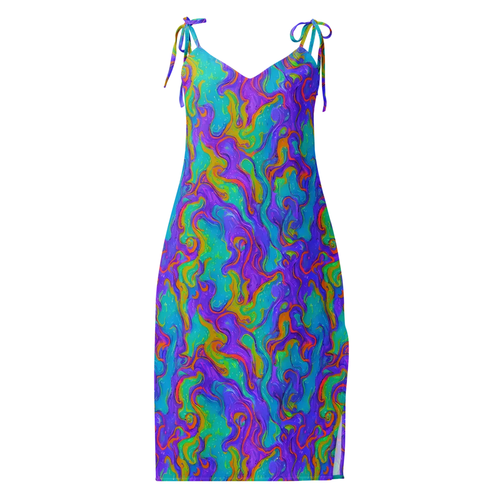Aurora Fever on Slip Dress — Front