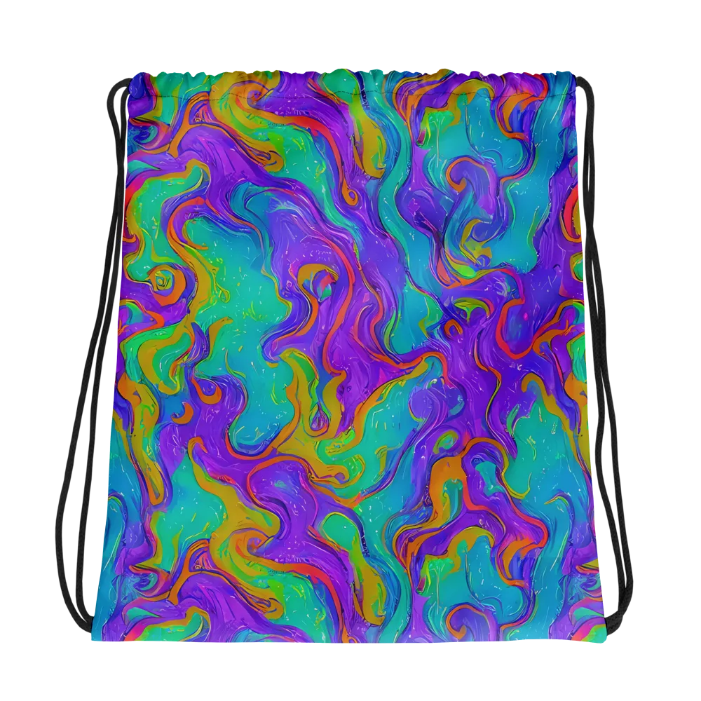 Aurora Fever on Drawstring Bag — Photo