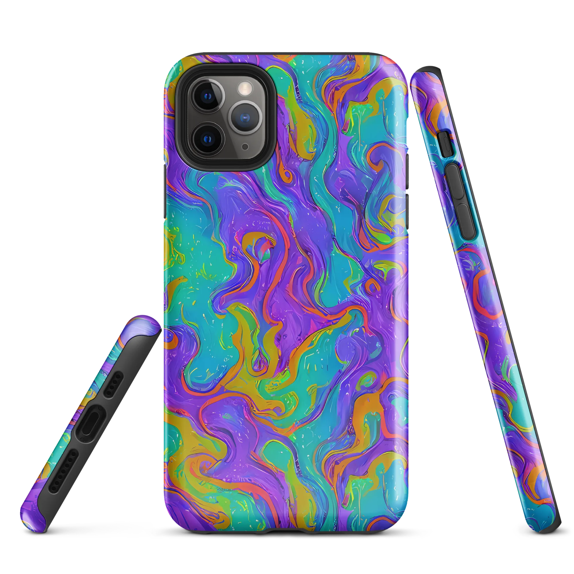 Aurora Fever on Tough Case for iPhone® — Front