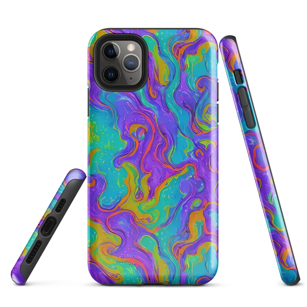Aurora Fever on Tough Case for iPhone® — Front