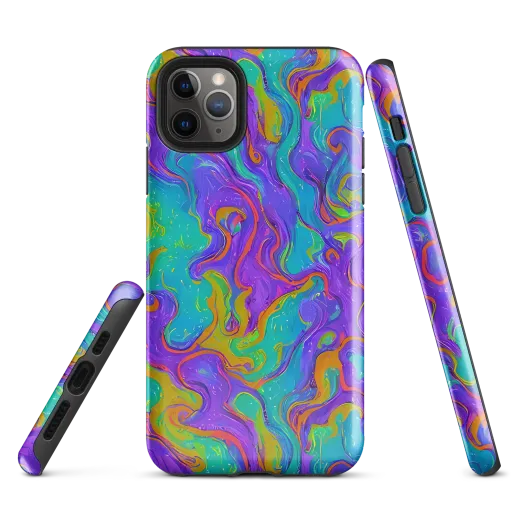 Aurora Fever on a Tough Case for iPhone®