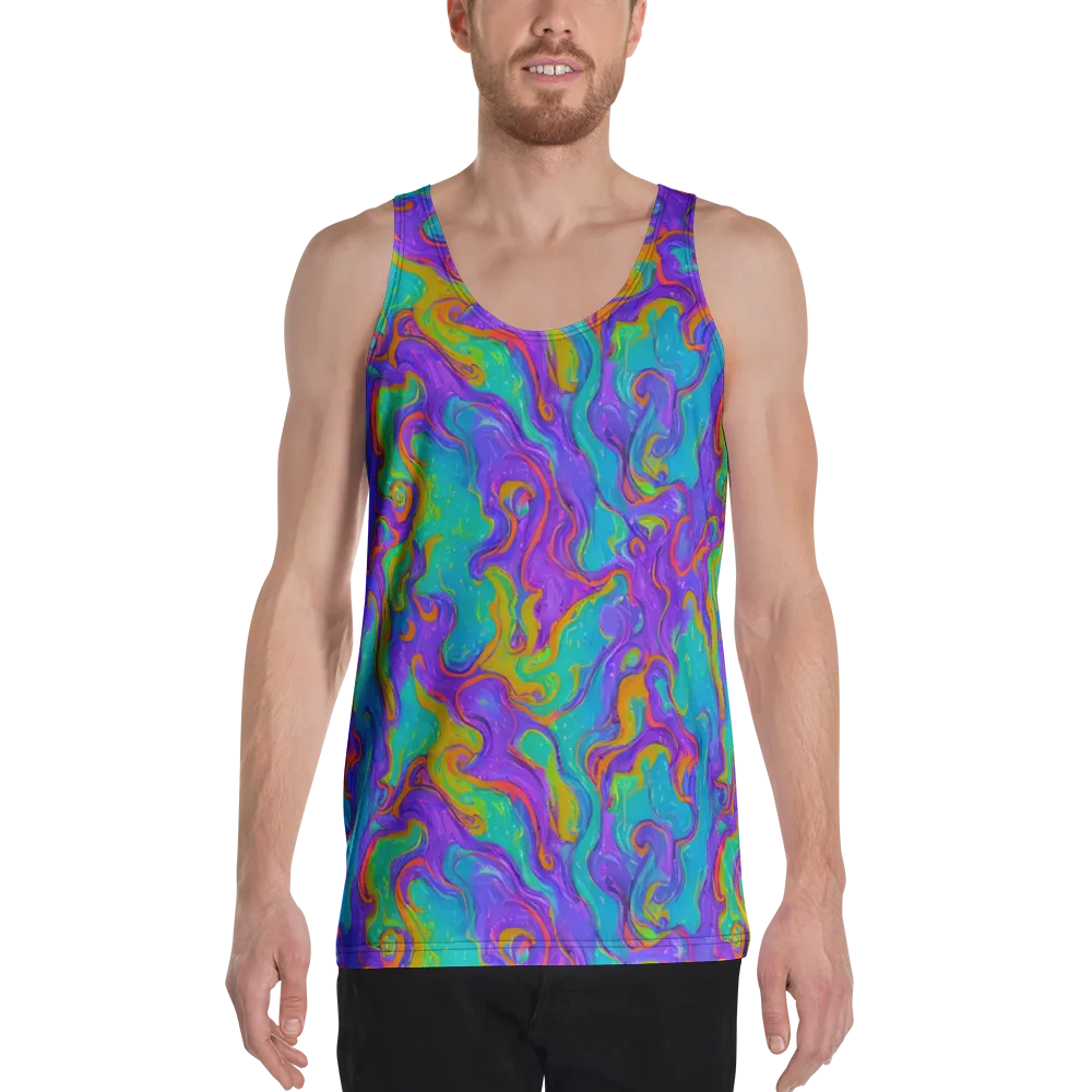 Aurora Fever on Men's Tank Top — Front
