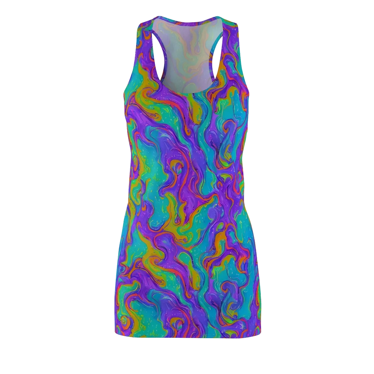 Aurora Fever on Racerback Dress — Front