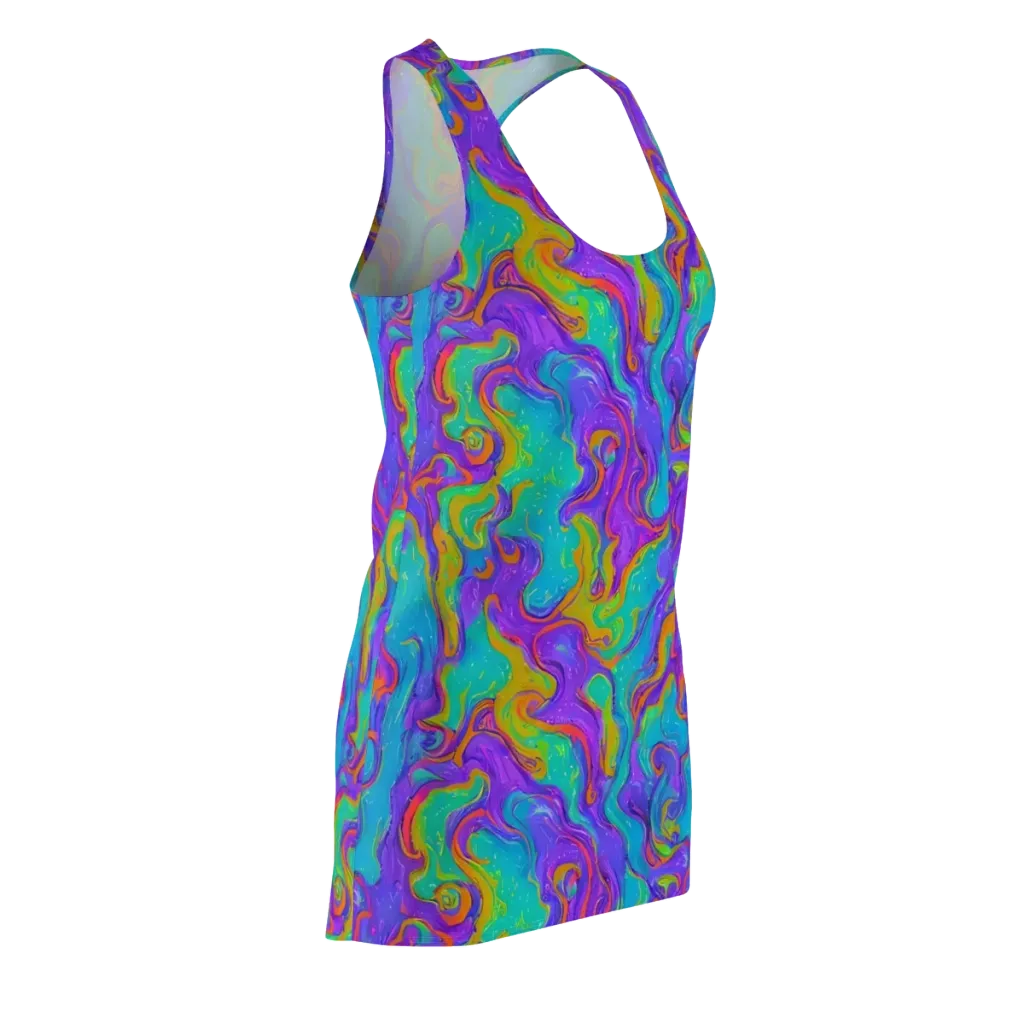 Aurora Fever on Racerback Dress — Front Side