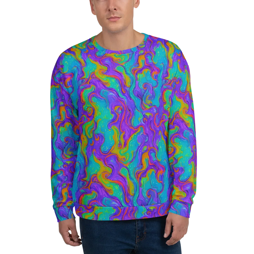 Aurora Fever on Sweatshirt — Front