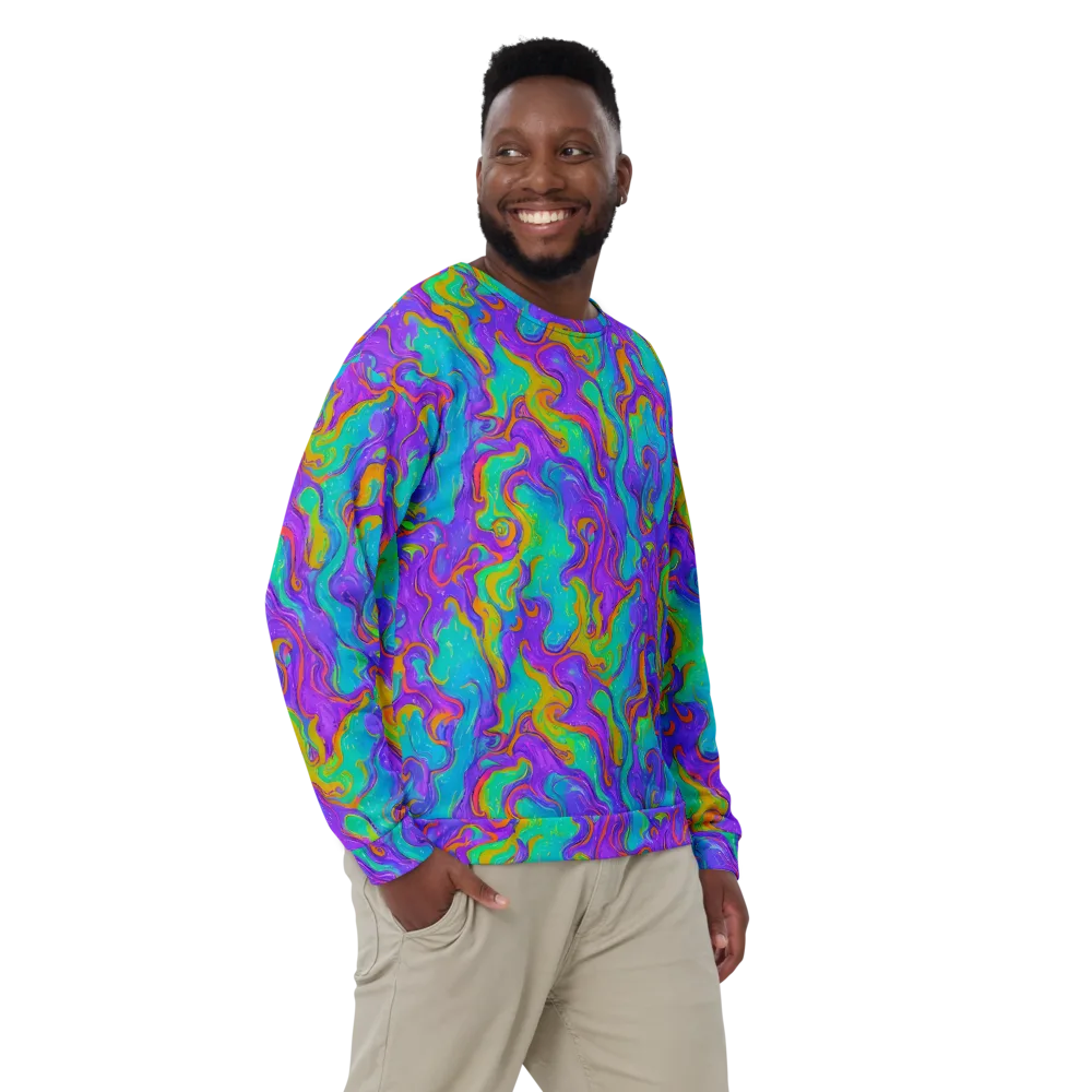 Aurora Fever on Sweatshirt — Front