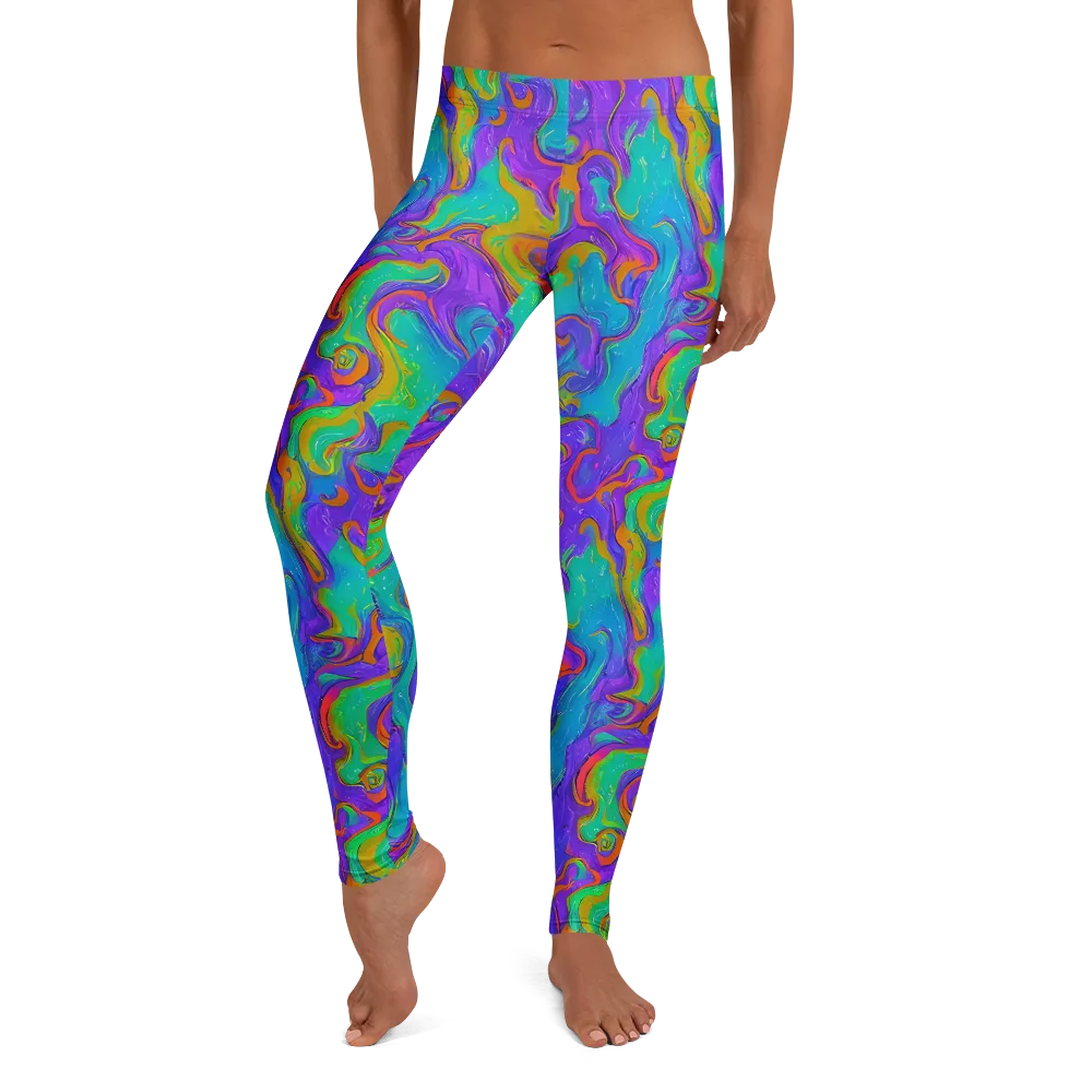 Aurora Fever on Leggings — Front
