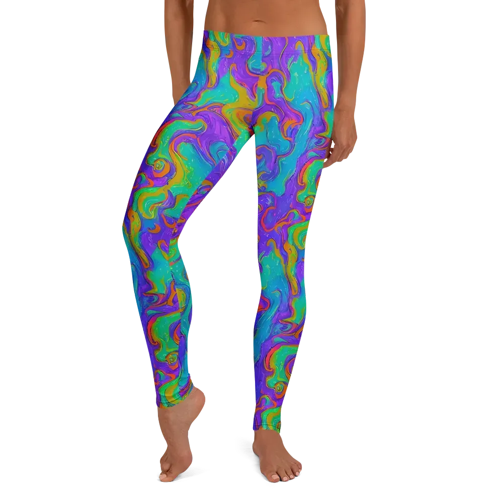 Aurora Fever on Leggings — Front