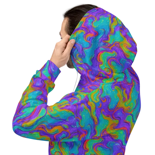 Aurora Fever on a Hoodie