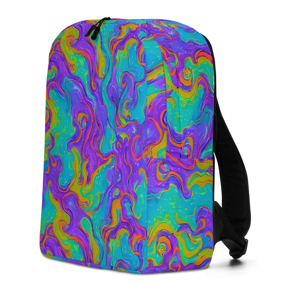 Aurora Fever on Minimalist Backpack — Left