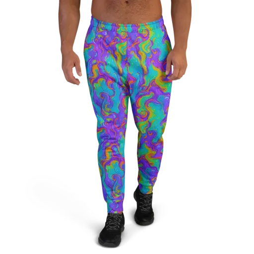 Aurora Fever on a Men's Joggers