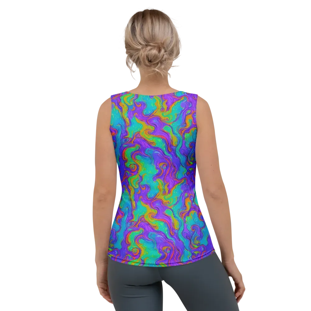 Aurora Fever on Women's Tank Top — Back