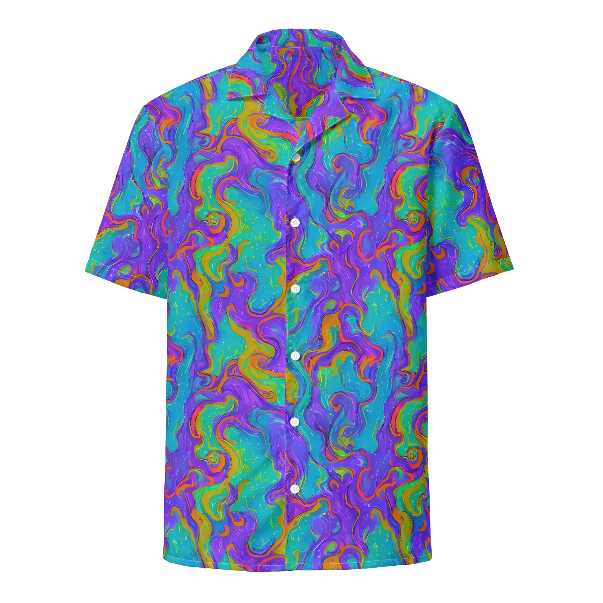Aurora Fever on Button Shirt — Front