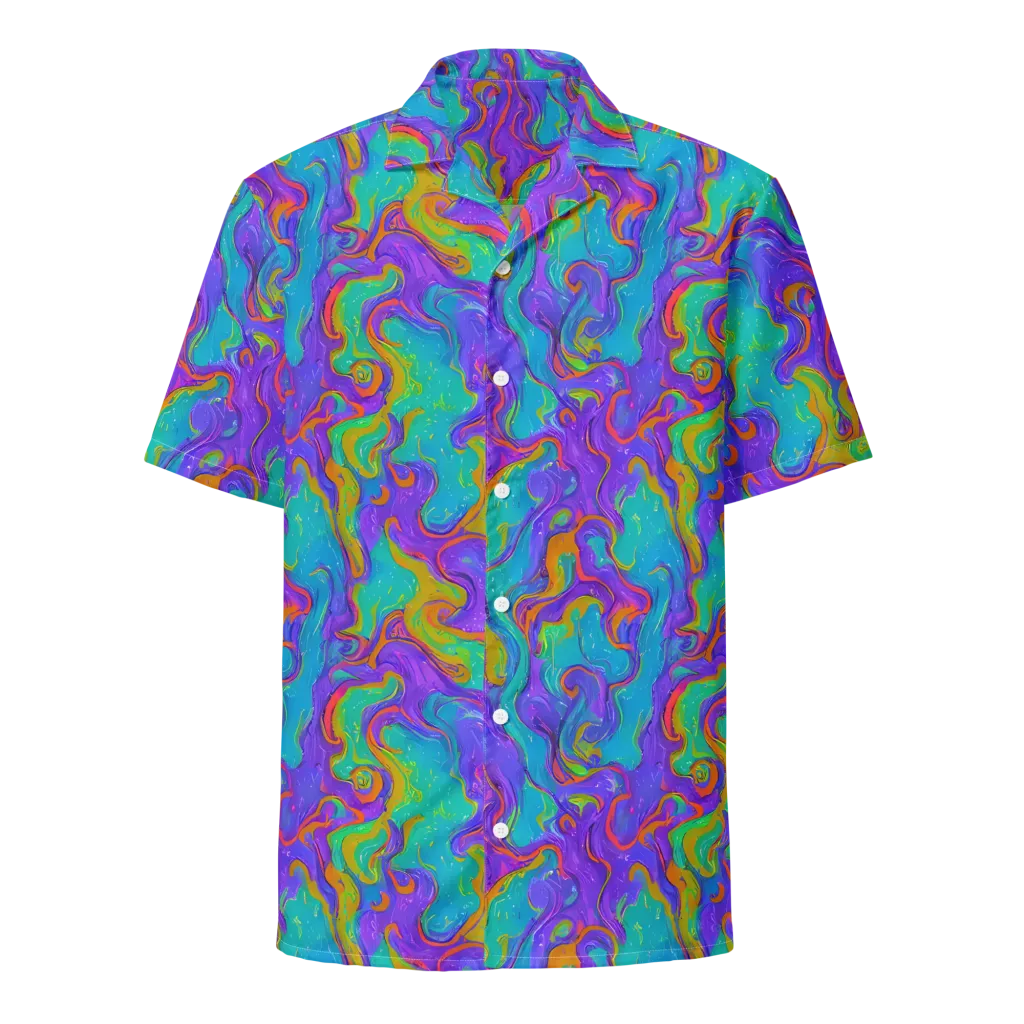 Aurora Fever on Button Shirt — Front