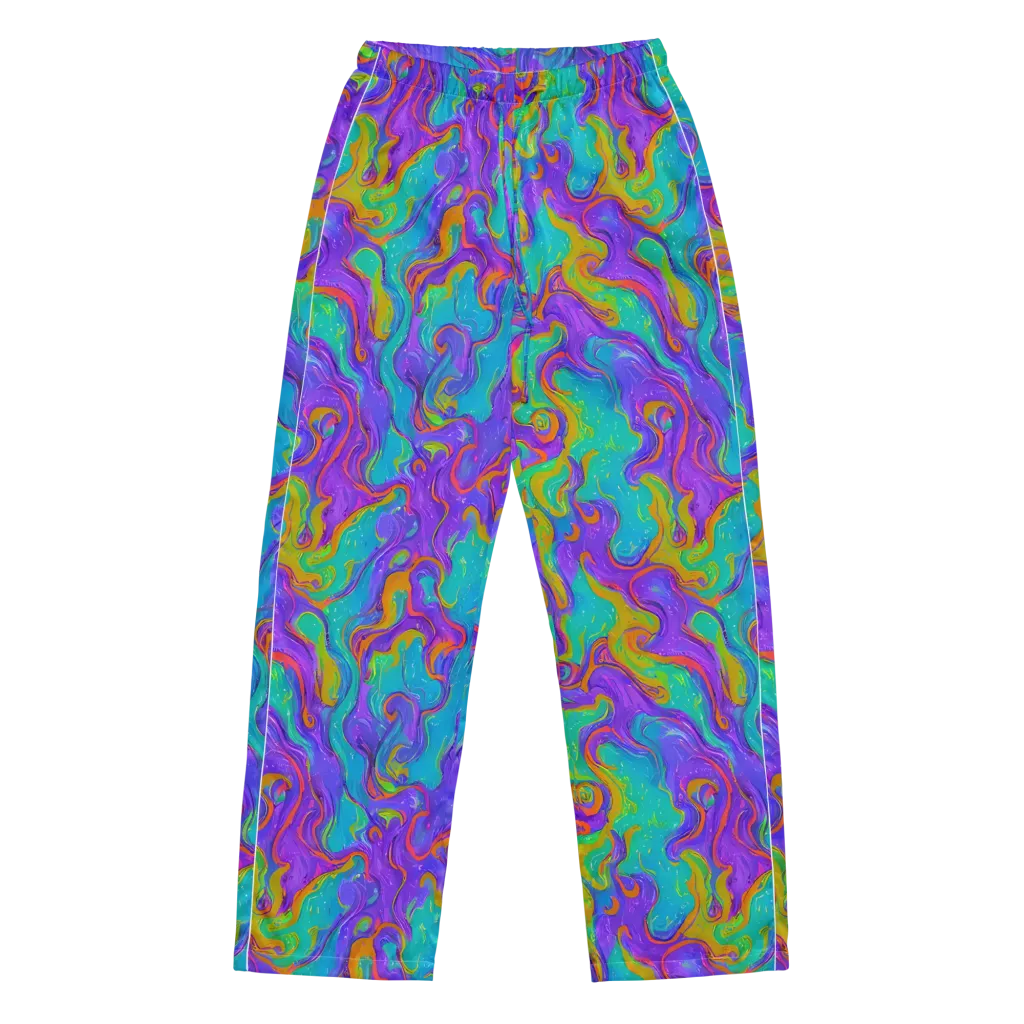 Aurora Fever on Women's Pajama Pants — Front
