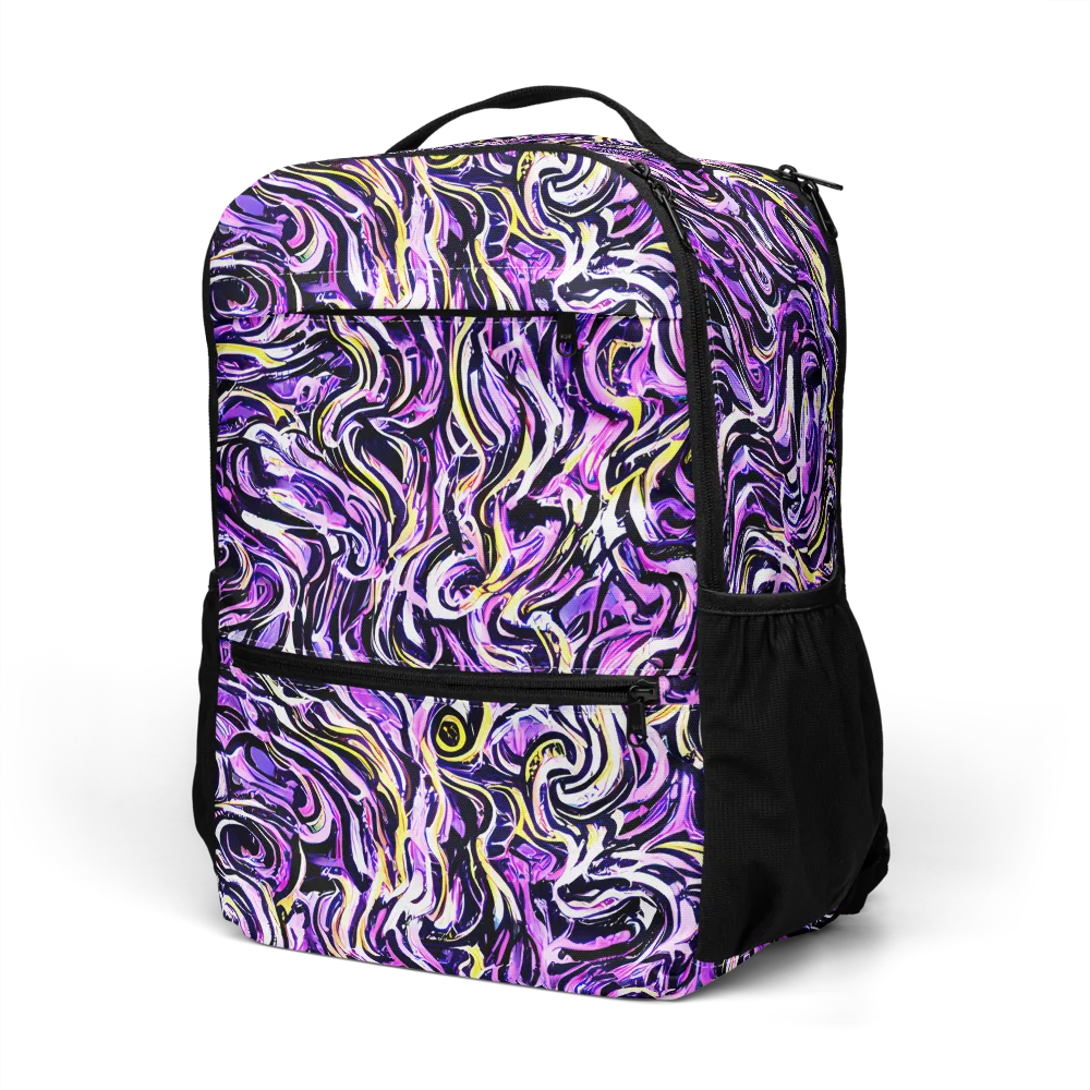 Electric Quicksilver on Utility Backpack — Left Front