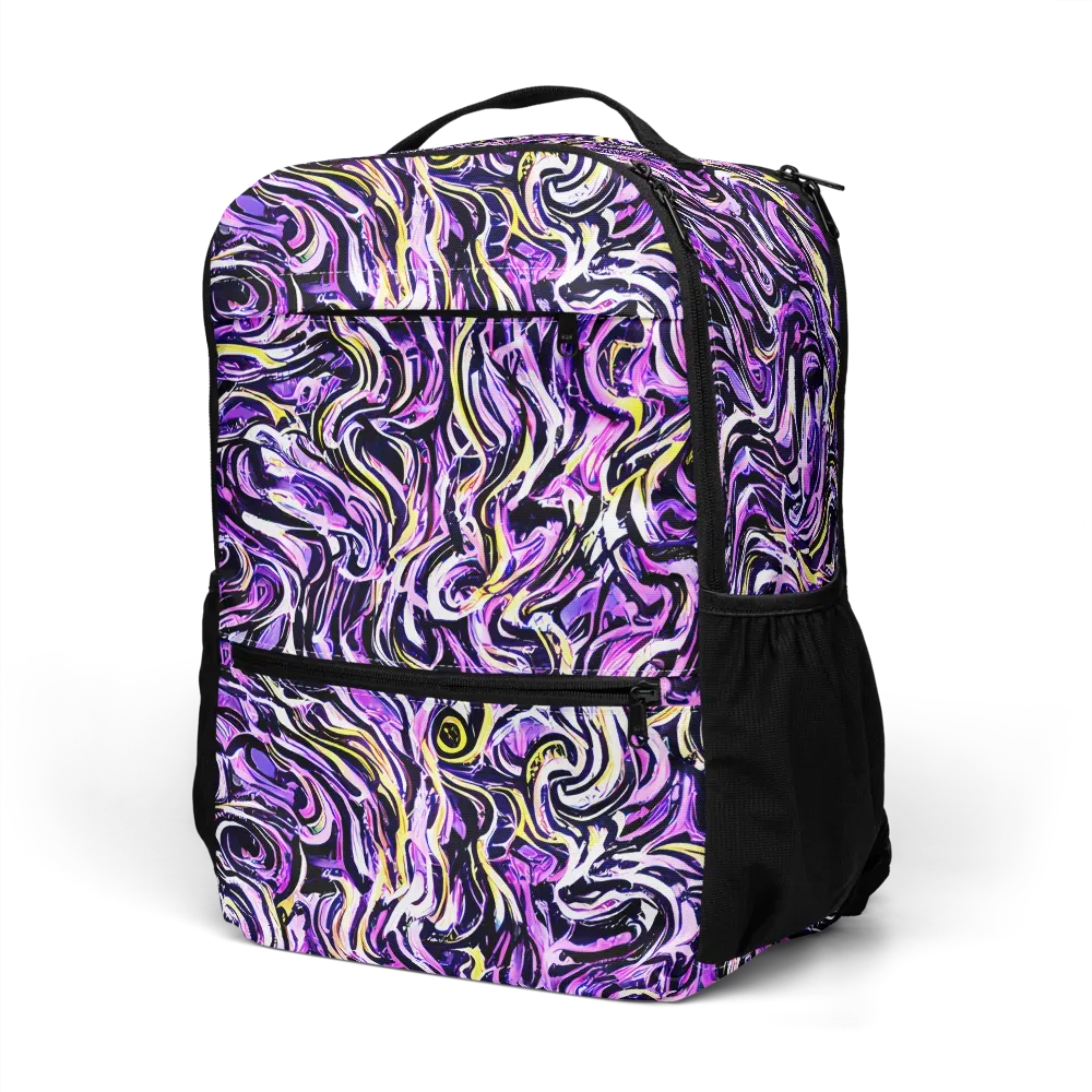 Electric Quicksilver on Utility Backpack — Left Front