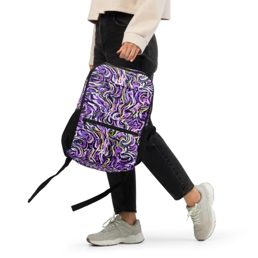 Electric Quicksilver on a Utility Backpack