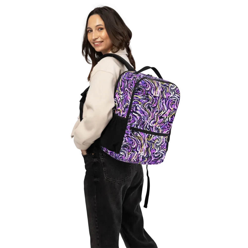 Electric Quicksilver on Utility Backpack — Back